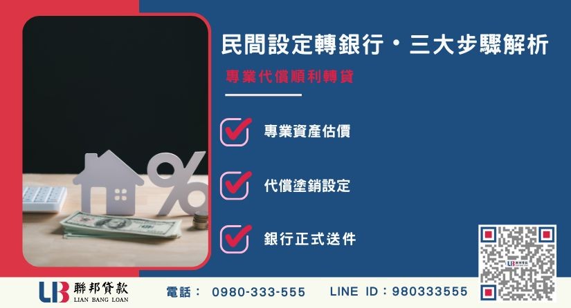 民間設定轉銀行遭遇困難與解決方案-聯邦貸款提供免代辦費、合法透明極速放款。