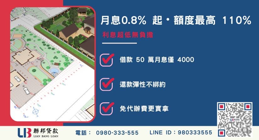 屏東土地借錢利息試算與不限地目解析-聯邦貸款提供免代辦費、合法透明極速放款。