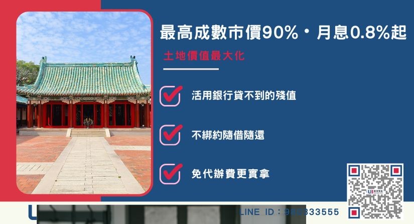 台南土地二胎申辦優勢與價值評估 台南土地一二胎成數比較與民間融資優勢-聯邦貸款直營方案,解決銀行貸款空間不足問題。