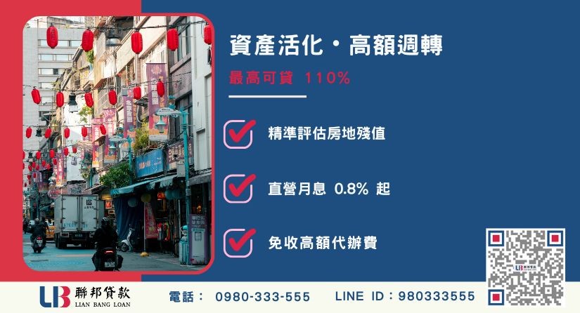 台北民間二胎額度成數大突破-聯邦貸款不看個人信用評分，專業評估台北不動產殘值高估。