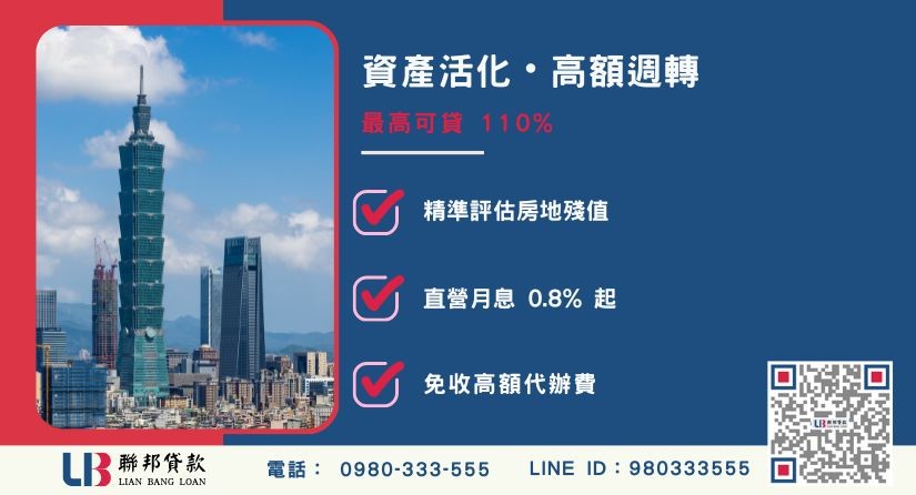台北房屋二胎貸款額度成數大突破 台北二胎房屋額度成數大突破-聯邦貸款不看個人信用評分,專業評估台北房地殘值高估。