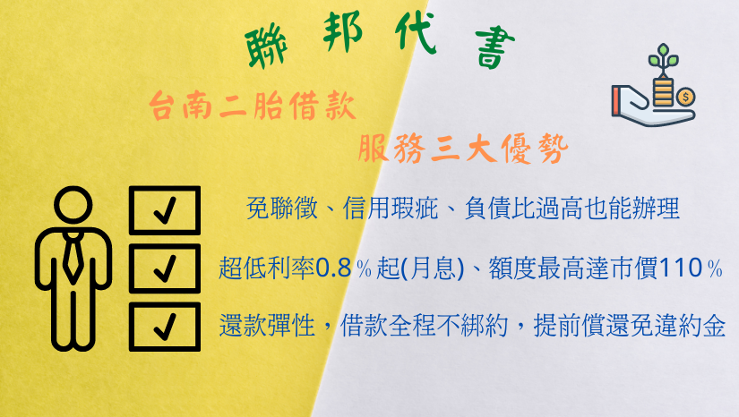 現在急需用錢怎麼辦？台南房屋二胎貸款幫幫我！